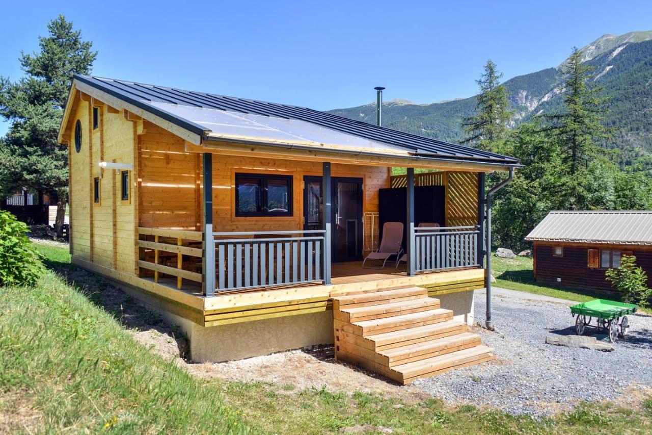 La Ferme De Belline Chalets Ou Gites & Spa Briançon Exterior foto