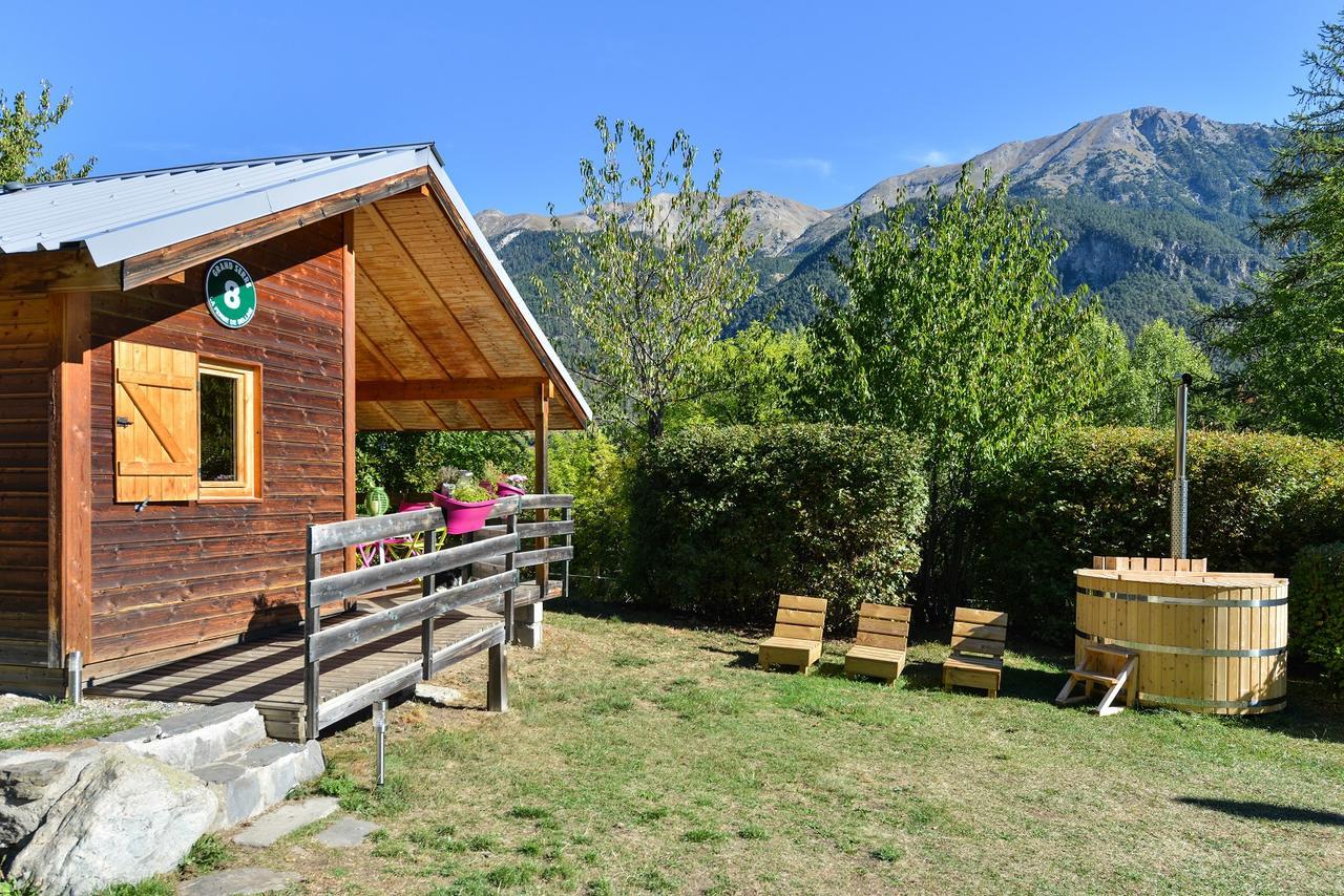 La Ferme De Belline Chalets Ou Gites & Spa Briançon Exterior foto