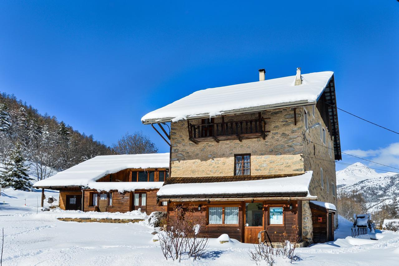 La Ferme De Belline Chalets Ou Gites & Spa Briançon Exterior foto