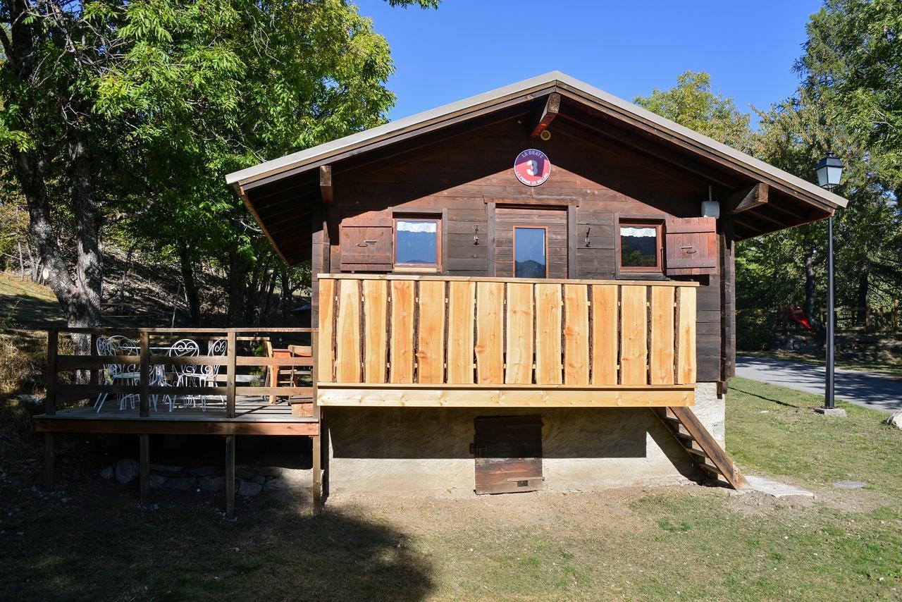 La Ferme De Belline Chalets Ou Gites & Spa Briançon Exterior foto