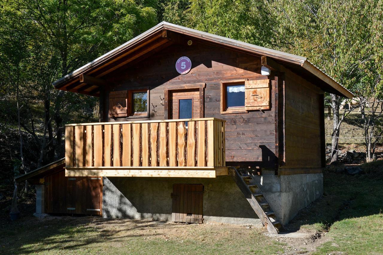 La Ferme De Belline Chalets Ou Gites & Spa Briançon Exterior foto